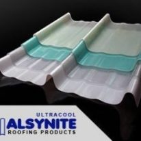 Tôn nhựa lấy sáng sợi thủy tinh Alsynite Ultra Cool cao cấp
