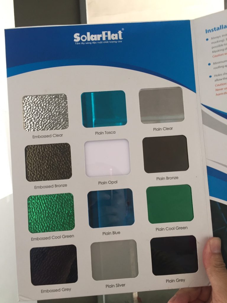 tấm boly đặc 5mm