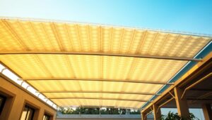 Tấm lợp lấy sáng poly rỗng dày 5mm giá rẻ tại biên hoà