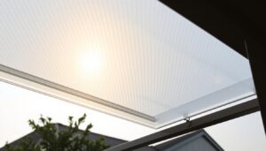 Tấm lợp lấy sáng poly rỗng dày 5mm giá rẻ tại dĩ an